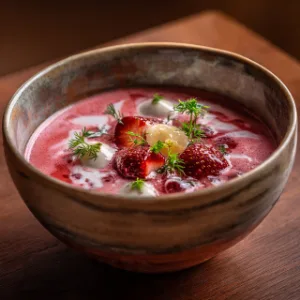 Hideg gyümölcsleves